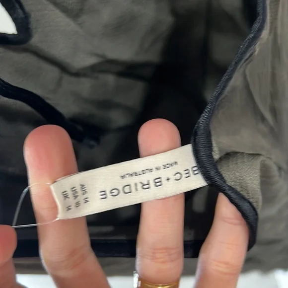 Bec & Bridge Metallic Brown Maxi Dress - Picture 10 of 13